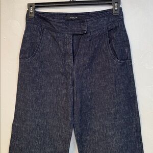 Derek Lam Indigo Denim capri Trousers